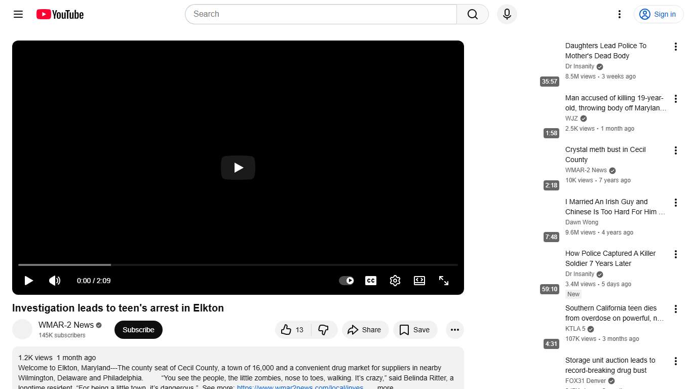 Investigation leads to teen's arrest in Elkton - YouTube